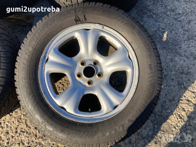 16 джанти 5х100 SUBARU Forester 215/65/16 Dunlop 2014г 5,5-6,5мм, снимка 2 - Гуми и джанти - 43840254