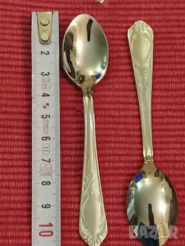 Лъжички за кафе, чай BAMA 18/10. , снимка 6 - Сервизи - 47676385