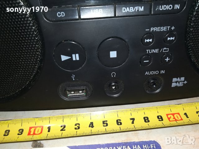 sony zs-ps55B DAB usb/mp3/aux/cd/tuner-внос швеицари LNVR2912231613, снимка 7 - Ресийвъри, усилватели, смесителни пултове - 43584413