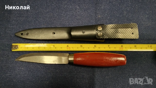 Стар скандинавски нож, финка Швеция 7, снимка 2 - Антикварни и старинни предмети - 50539573