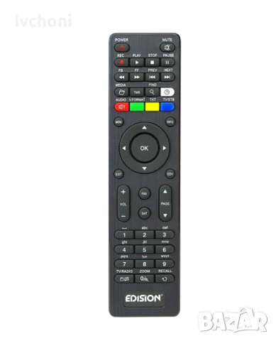 Edision Piccollino S2+T2 Combo Remote Control