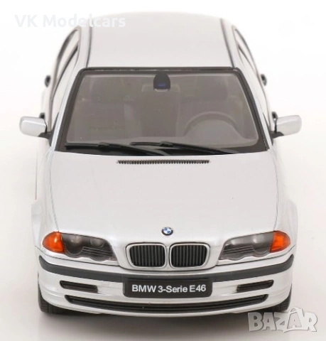 1999 BMW 3-series E46 sedan silver 1:18 KK Scale, снимка 2 - Колекции - 53172490