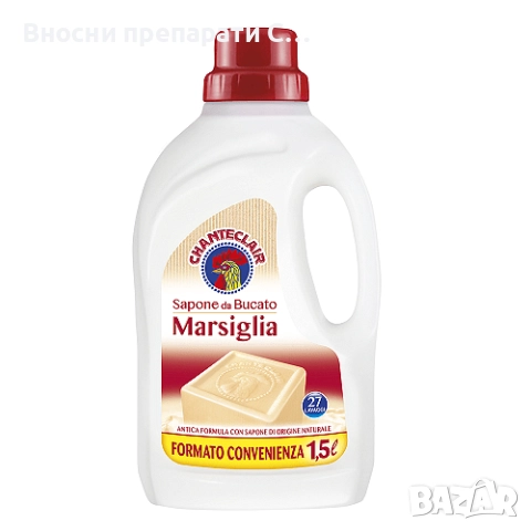 Шанта Клер Марсилски сапун течен перилен препарат 1,5л/27пр