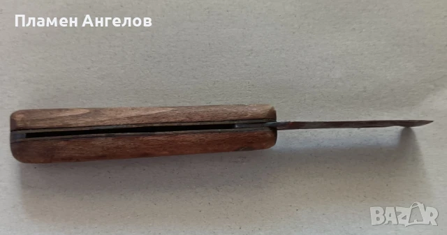 Стара българска антикварни ножка, старо сгъваемо ножче, снимка 7 - Антикварни и старинни предмети - 51018554