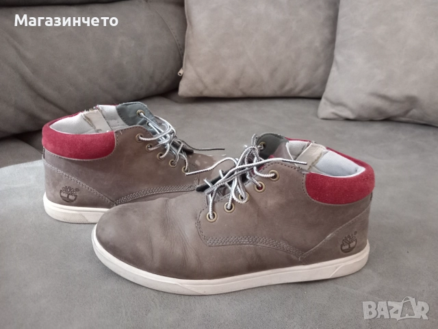 Дамски/унисекс обувки Timberland, естествена кожа, № 39, снимка 2 - Дамски ежедневни обувки - 52441211
