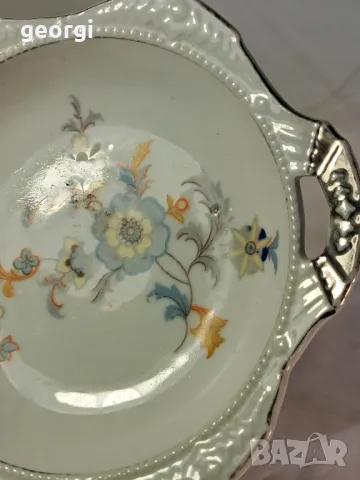 порцеланово плато с дръжки чешки порцелан Victoria  23/6