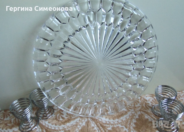 Поднос за торта, снимка 6 - Чинии - 52424435