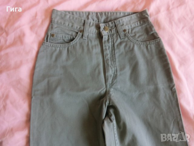 Зелени дънки LEE, снимка 2 - Дънки - 33054150