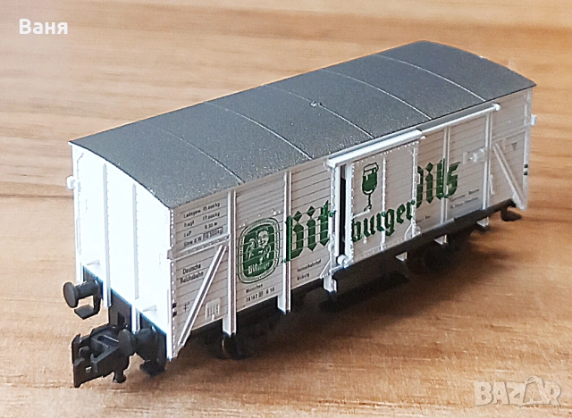 Вагон на Fleischmann 8362 - N - DC - DRG - втора ръка /като нов/ Piko, снимка 6 - Колекции - 53295102
