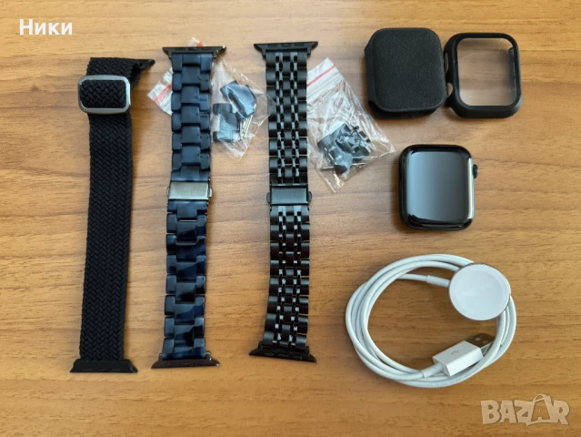 Apple Watch 5 Stainless Steel Space Black LTE+GPS - 44mm. WR 50m.
