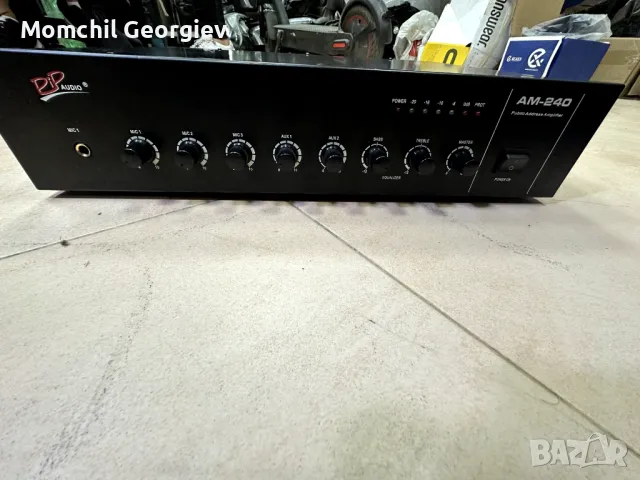 Усилвател PiP audio AM-240, снимка 5 - Ресийвъри, усилватели, смесителни пултове - 47584366