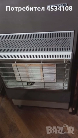 Газова печка за отопление марка Super SER. Kомплект е с газова бутилка и редуцир вентил