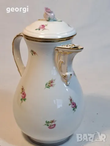 порцеланов чайник Meissen , снимка 12 - Сервизи - 49676555
