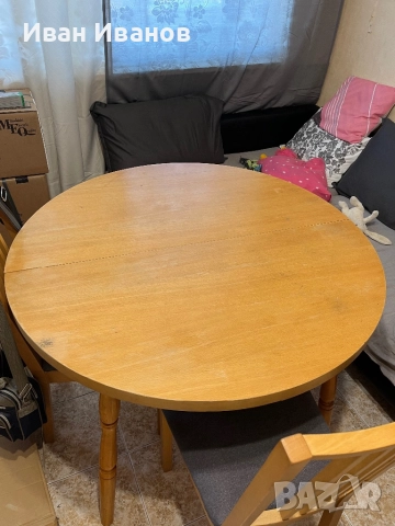 Кухненска маса, снимка 2 - Маси - 51580379