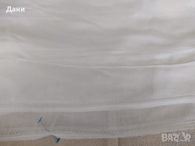 Плат за тънко перде имитиращо на ленена текстура, снимка 4 - Други - 36447511