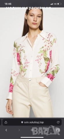 Дамска риза Mos Mosh, размер L, снимка 12 - Ризи - 52887344