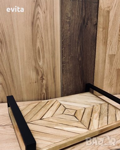 Екстравагантен поднос за сервиране. Ръчна изработка!, снимка 5 - Декорация за дома - 37496817