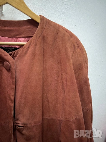 Манто естествена кожа, ретро, снимка 2 - Палта, манта - 53504919