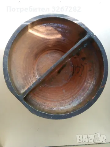 Старинна Тава,Гювеч,Керамика, Кюстендил, снимка 3 - Антикварни и старинни предмети - 49688267