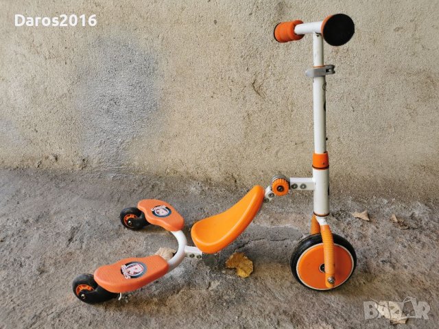 Детска триколка, тротинетка 2 в 1 Rollers , снимка 12 - Детски велосипеди, триколки и коли - 38451818