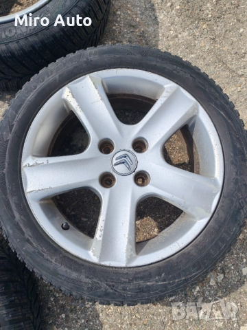Лети джанти 16ки от Ситроен Ц3 2005г , снимка 5 - Гуми и джанти - 52255049