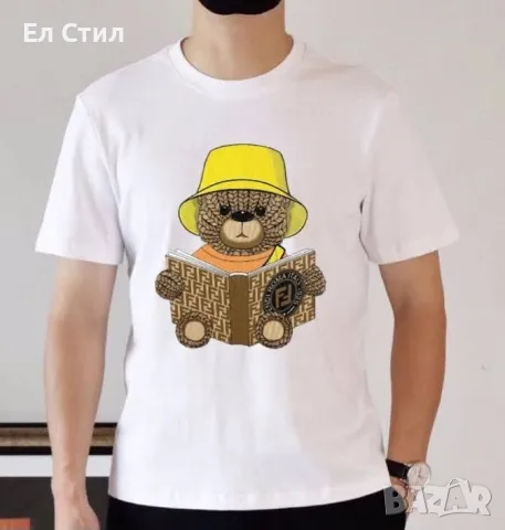 ⭐️Дамски и мъжки тениски.Цена 27.00лв.Лого DTF ПЕЧАТ.Не се напуква и цепи.