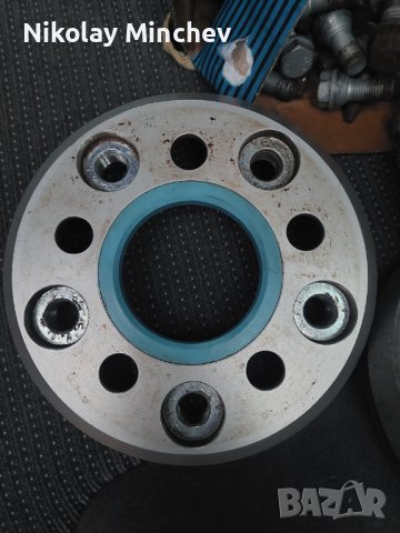Фланци за джанти 5×98<5×112 / +болтове + втулки централен отвор 58.1//, снимка 2 - Аксесоари и консумативи - 44130671