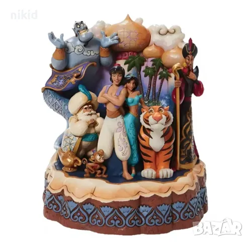 Аладин и Вълшебната лампа герои 2D Акрилна Фигурка и ключодържател