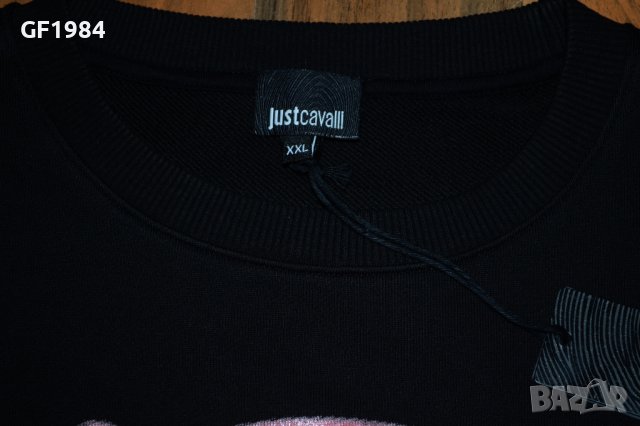 Just Cavalli - мъжка блуза, размер XXL, снимка 2 - Блузи - 43343673
