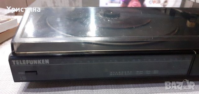 Грамофон Telefunken HS 300, снимка 3 - Грамофони - 39700655