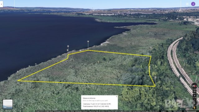 FIRST LINE! Large plot of land on the shore of Varna Lake 11237 m2, снимка 11 - Парцели - 27391997