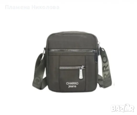 Мъжка чанта през рамо, CHARRO Jeans, компактност и стил в едно, снимка 1