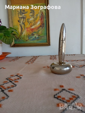 Колекционерски предмети 7 бр. и картички 4 бр. - Посребрена бонбониера WMF,  Кола "Мерцедес" и др., снимка 9 - Антикварни и старинни предмети - 47394207