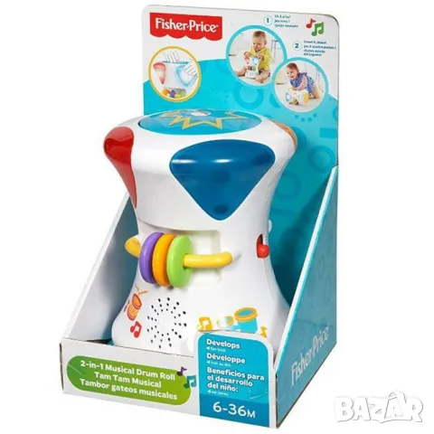 Бебешка музикална играчка Фишър прайс, снимка 6 - Музикални играчки - 49537585