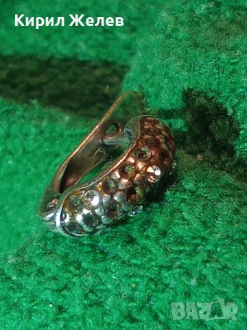 СТАРА СРЕБЪРНА МАРКОВА ОБЕЦА СРЕБРО 925 ПРОБА 25907, снимка 2 - Обеци - 35820591