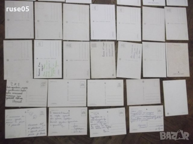 Лот от 35 бр. пощенски картички с цветя*, снимка 7 - Филателия - 28428369