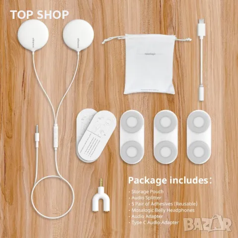 Слушалки за бременост Mosalogic Baby Bump, снимка 8 - Бебефони - 49132729