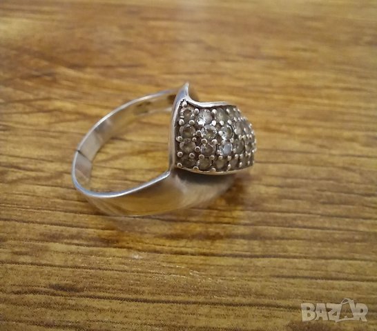 Сребърен пръстен, снимка 1 - Пръстени - 37671654