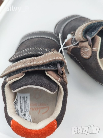 бебешки обувки за прохождане Clarks 