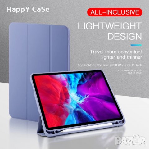Apple iPad Pro 11 и 12.9 2022 / 2021 / 2020 / 2018 Кожен калъф смарт кейс за таблет, снимка 5 - Таблети - 28921134