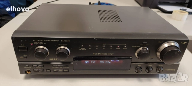 Ресивър Technics SA-AX540, снимка 2 - Ресийвъри, усилватели, смесителни пултове - 53380267