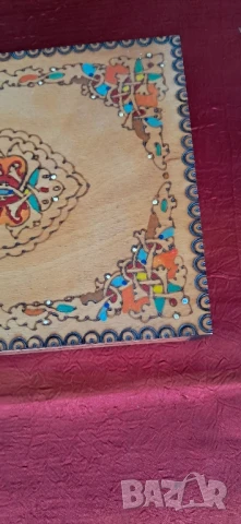 Стара дървена кутия , снимка 2 - Колекции - 50910738