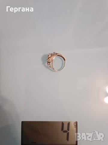 Сребърна гривна,пръстени,висулки, снимка 5 - Бижутерийни комплекти - 38625988