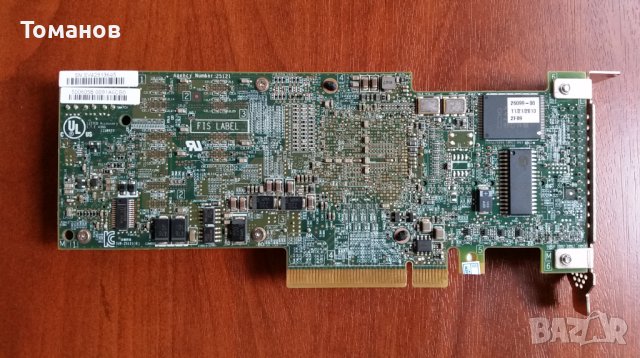 Чисто нов LSI MegaRAID SAS 9260-8i LSI00198 8 port 512MB cache, снимка 6 - Мрежови адаптери - 40809253