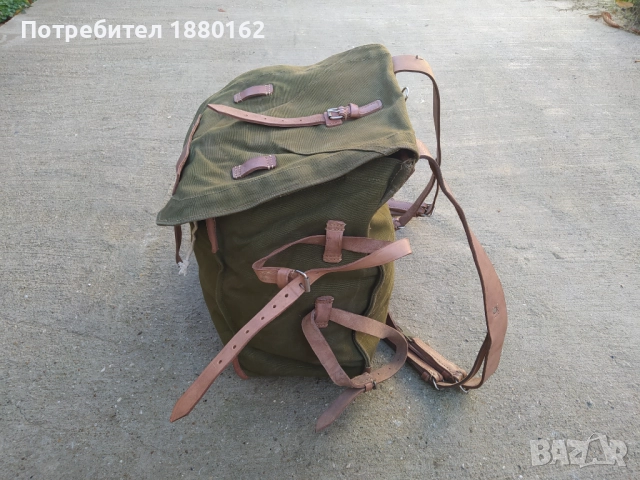 Военни брезентови раници  , снимка 7 - Екипировка - 52800961