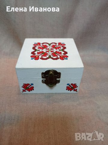 Ръчно изработена кутия с шевици, снимка 1 - Подаръци за жени - 39896543