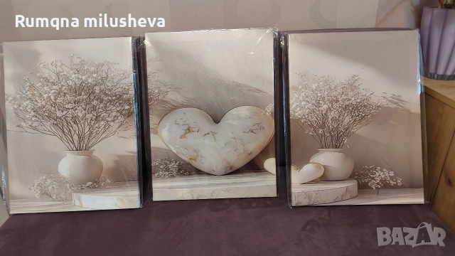 Картина в 3 части, снимка 5 - Декорация за дома - 52982310