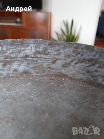 Старинна Медна,Бакърена тава,тепсия , снимка 6 - Други ценни предмети - 43450482