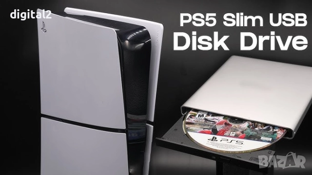 PlayStation 5 Slim + Blu-ray Drive CFI-ZDD1 | CFI-2116 + 2Игри Подарък, снимка 5 - PlayStation конзоли - 52458431