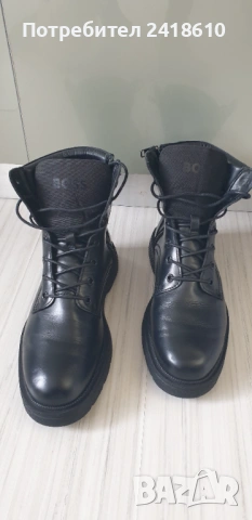 Hugo Boss Jacob Leather Mens Size 41 /26 см. ОРИГИНАЛ! Мъжки Обувки!
